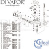 Ideal Standard Connect Air Concept Air Exposed Silver Storm Bath Shower Mixer Spares